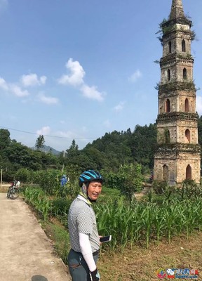 祁门骑行户外丨骑行六都村与伟溪塔下溪塔