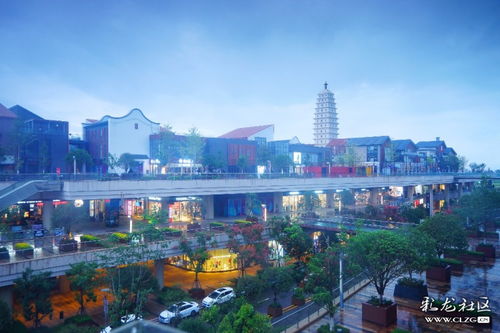 二塔争辉，溪塔相映 探秘滇池会展中心最IN精品街区的拍照打卡新地标